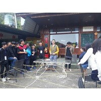 時間：110/04/08-4/09地點：古坑天秀山莊活動對象：高三產學攜手專班學生—虎尾農工農技科與畜保科、北港農工農經科與畜保科活動目的：透過動態的體驗活動，建立學員團隊夥伴關係，以及突破自我挑戰，預備面對未來的新信心！
※存取照片，可於網頁(無需點開照片)，於指定照片按右鍵點選「另存連結為」